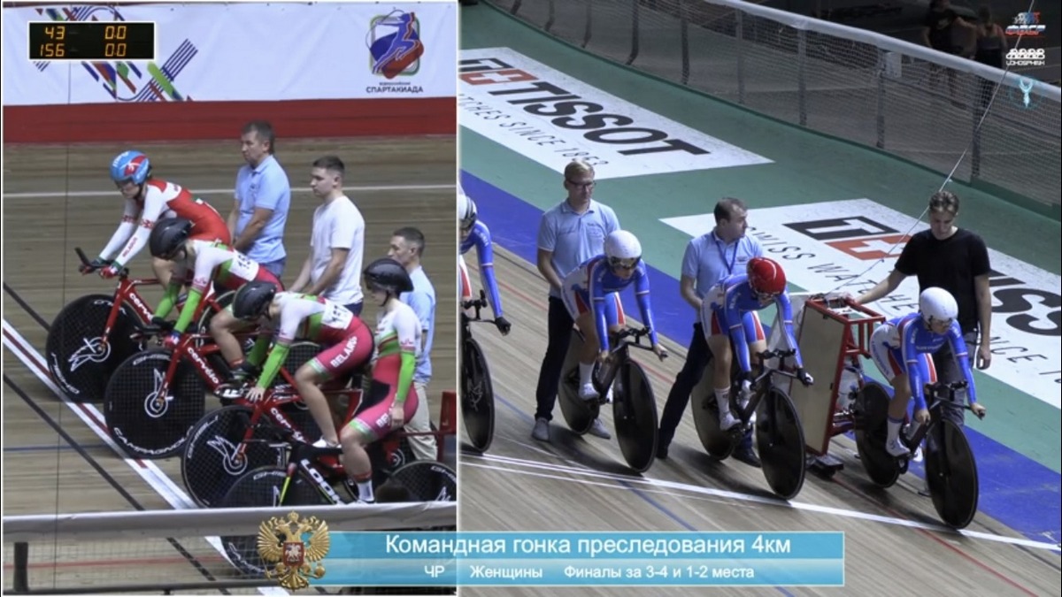 В Санкт-Петербурге прошел открытый чемпионат России на треке
