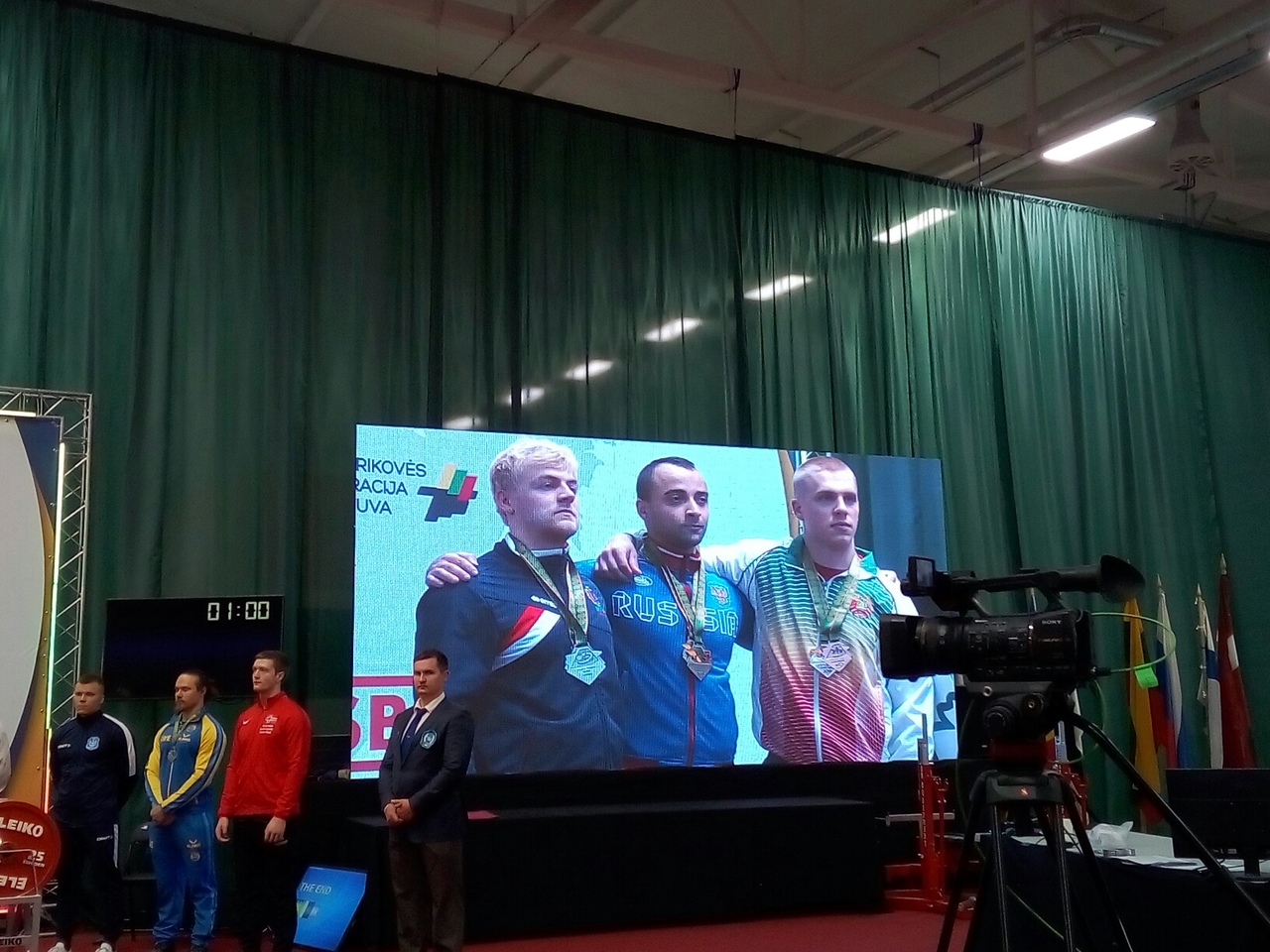 Чемпионат Европы по классическому пауэрлифтингу среди юниоров г.Каунас, Литва.